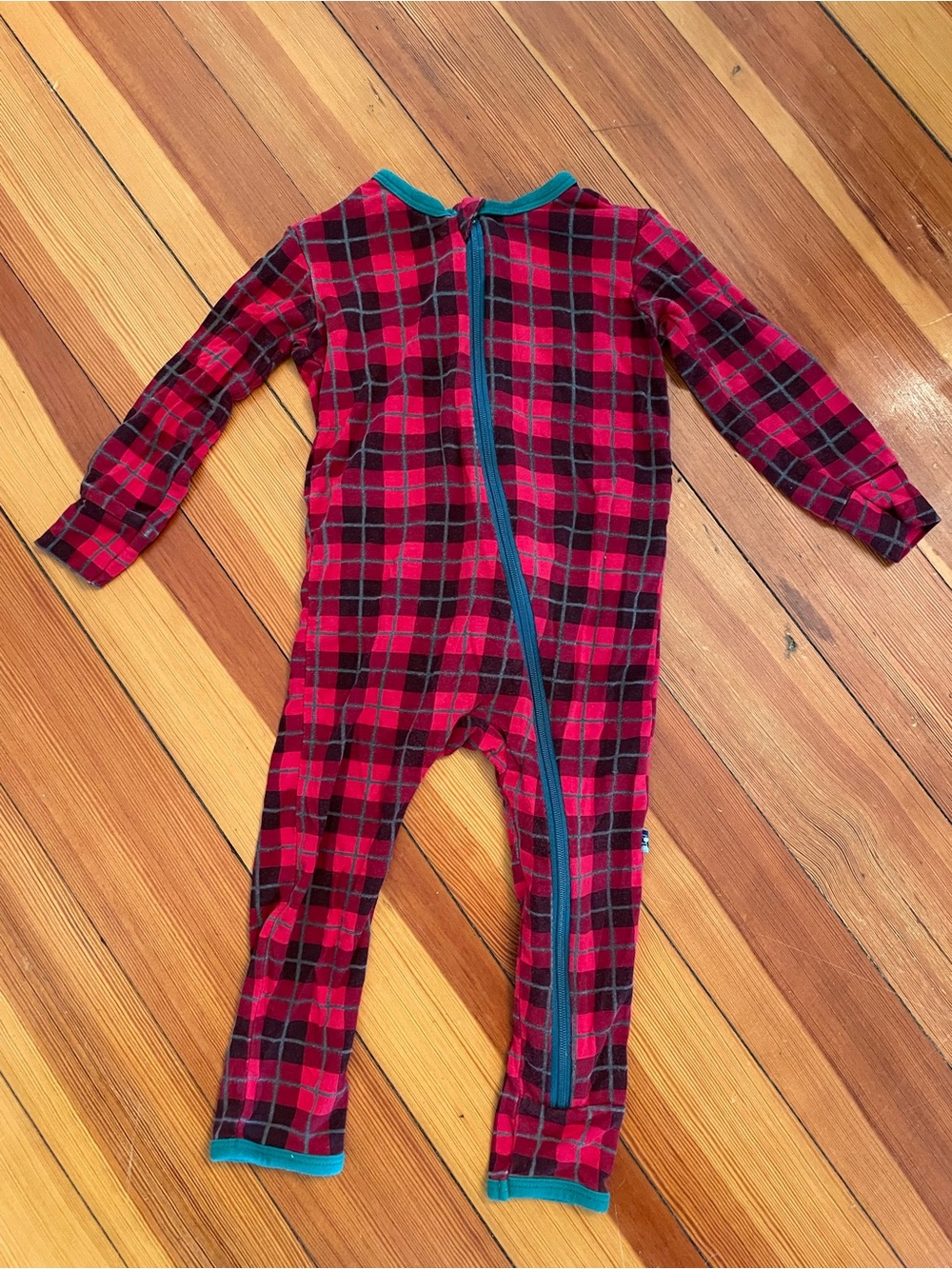 KicKee Pants 12-18mo Zipper Romper